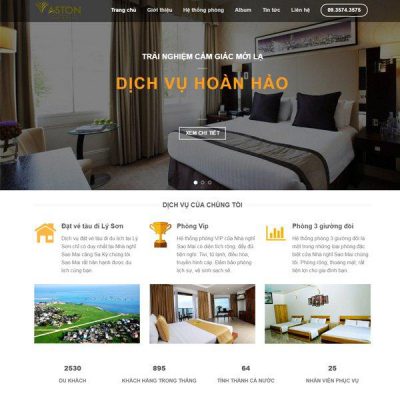 Web khách sạn