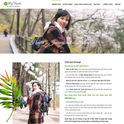 Theme wordpress giới thiệu profile cá nhân