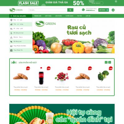 Theme wordpress bách hóa 3