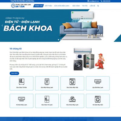 Theme wordpress điện lạnh 01