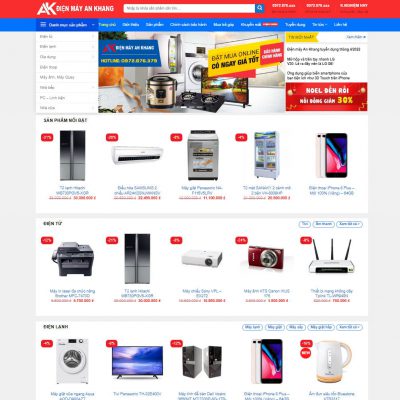 Theme wordpress điện máy 06