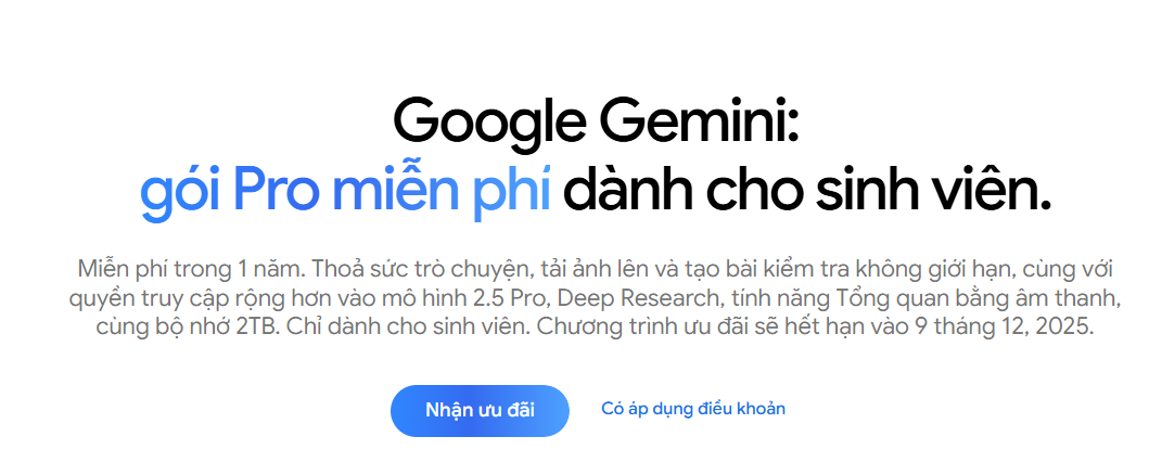 Nhận ưu đãi